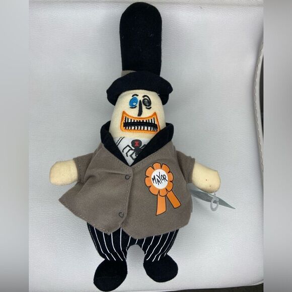 NWT Disney The Nightmare Before Christmas MAYOR 12" Plush - Picture 4 of 9